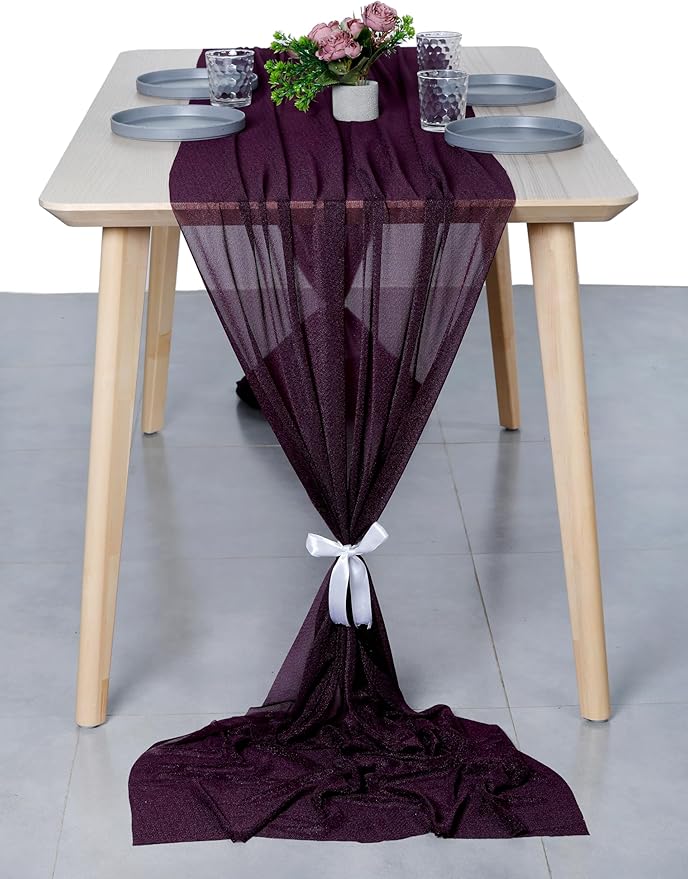 MDS Halloween Chiffon Table Runner - Image 7