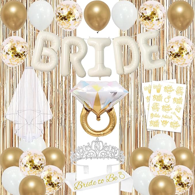 Trgowaul Bride to Be Decorations by Trgowaul
