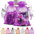 ANZNKU 100 PCS Small Organza Bags 4x6 Inches by ANZNKU