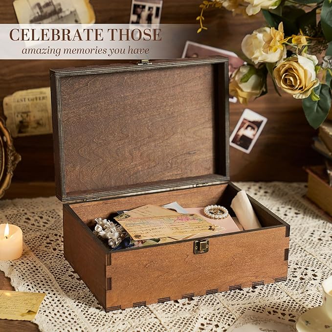 AW BRIDAL Mr and Mrs Wedding Keepsake Box Large - Image 5