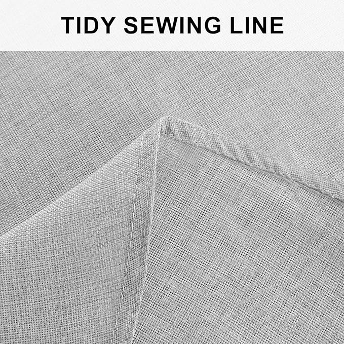Hiasan Round Tablecloth 80 Inch Linen - Image 4
