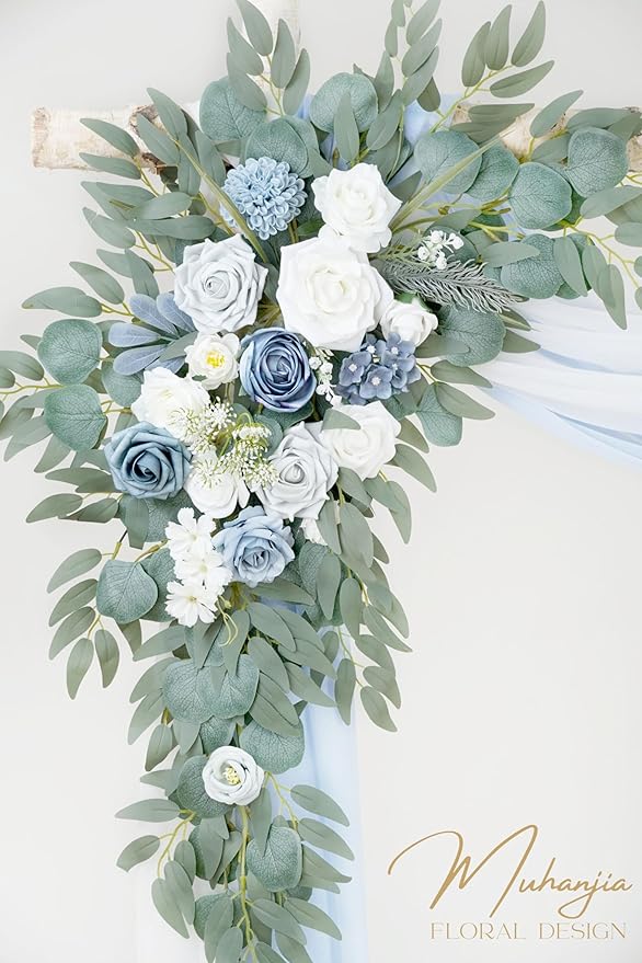 Artificial Arch Flowers Kit, Ceremony and Reception Background Rose Decoration - Image 3