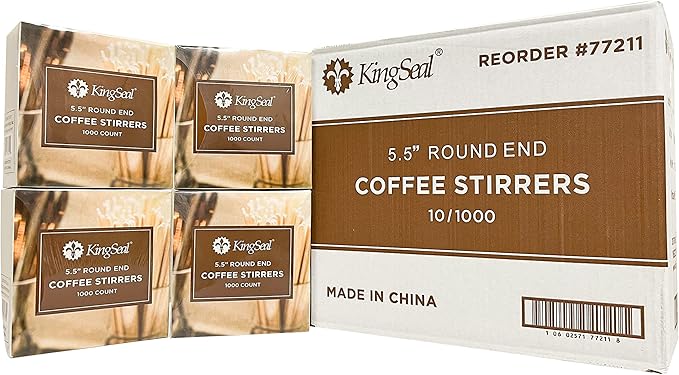4, Stir Sticks, Waxing Sticks, 5.5 Inches, Round End - Image 2