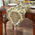 Dazzling Elegant Jacquard Table Runner by HeMiaor