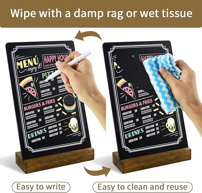 3 Pack Small Chalkboard Signs - Image 4