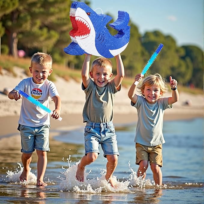 WERNNSAI Shark Piñata - Image 5