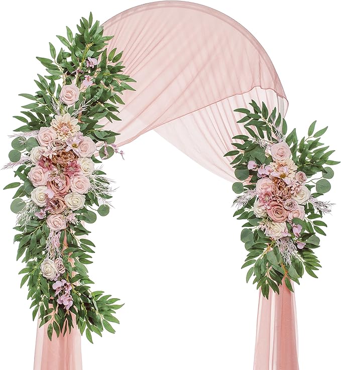 Wedding Arch Flowers, Artificial Flowers by Lisuun