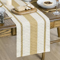 Artoid Mode Burlap Brown Farmhouse Woven Rustic Table Runner, Seasonal Holiday by ArtoidMode