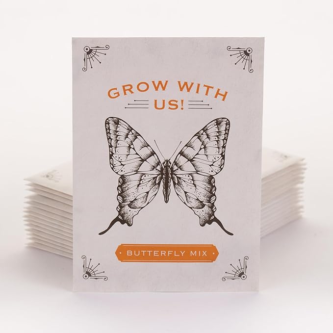 Bentley Seeds Grow with Us Pre Filled Butterfly Mix Seed Packets - Image 2