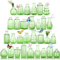 Charm Glass Bud Vases, Small Flower Vases in Bulk by earthgadgets