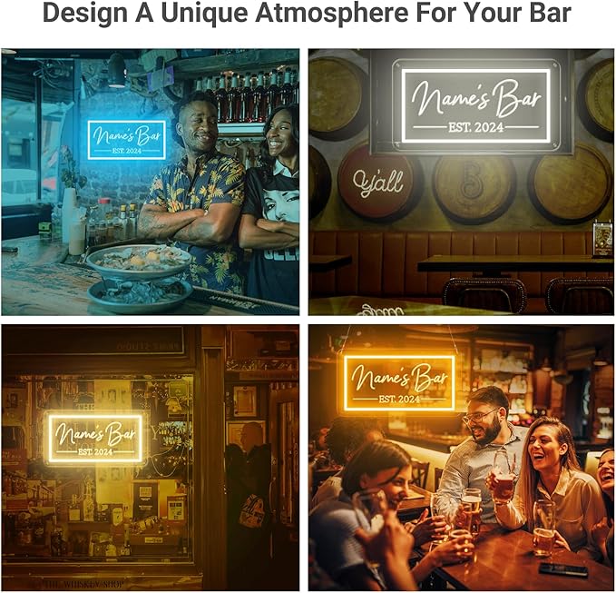 Custom Bar Neon Sign, Personalized LED Beer Signs - Image 5