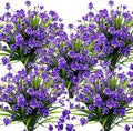 10 Bundles Artificial Daffodil Outdoors Flowers by Grunyia