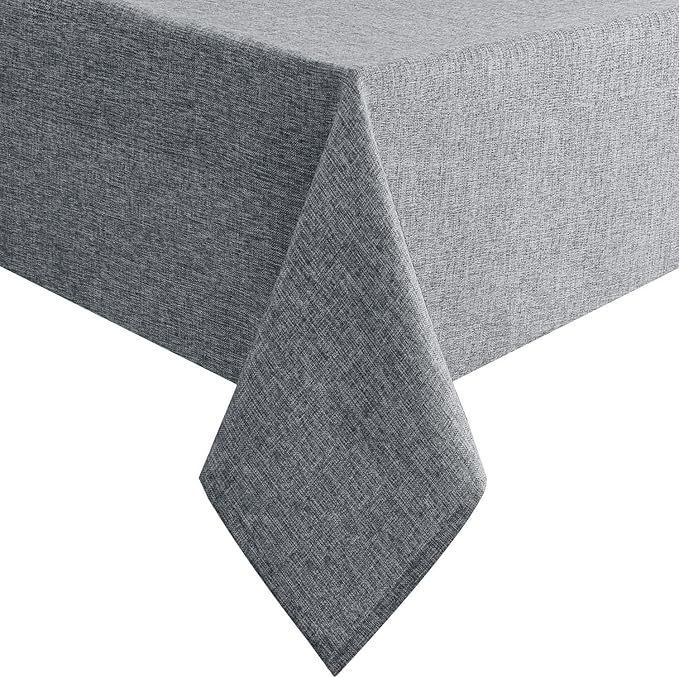 Hiasan Faux Linen Rectangle Tablecloth by Hiasan