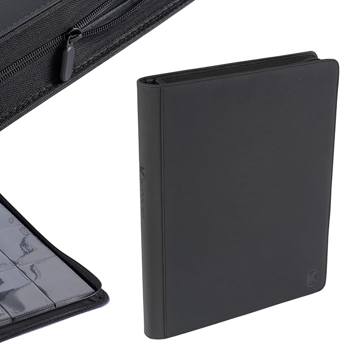 1408+ Pockets Trading Card Binder, 16-Pocket Card Ablum Compatible - Image 3