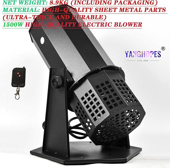 1500W Professional Confetti Machine Confetti Cannon Machine Electric Confe-tti - Image 4