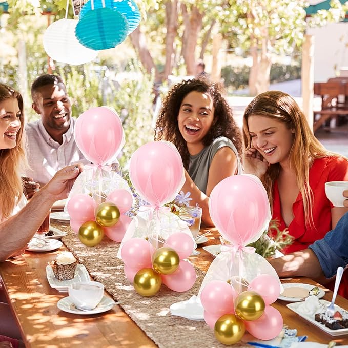 BBTO 8 Set Table Centerpieces Balloons Stand Kit - Image 5