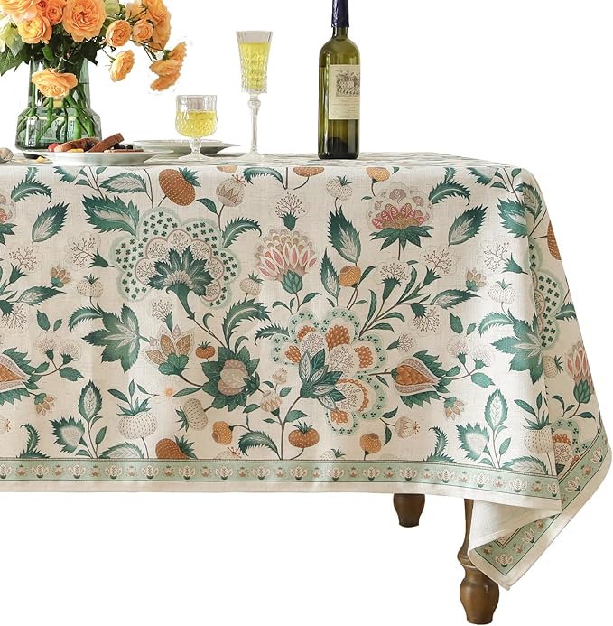 patdrea Designer Linen Green Small Cloth by Welcometopatdrea