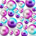 150 Pieces Vase Filler Faux Pearls Vase Makeup Beads No Hole Gloss Bead Mixed by Junkin