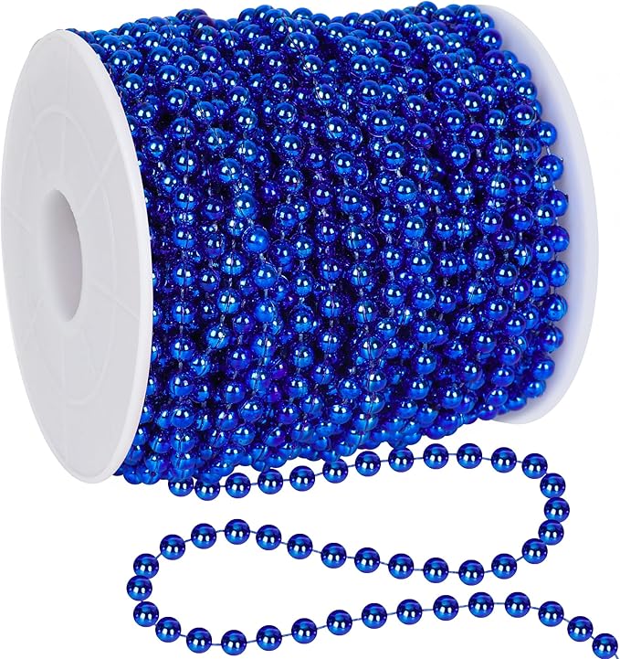 100 FT Christmas Tree Beads, Christmas Tree Garland Decoration, Plastic Hanging by Arrowom