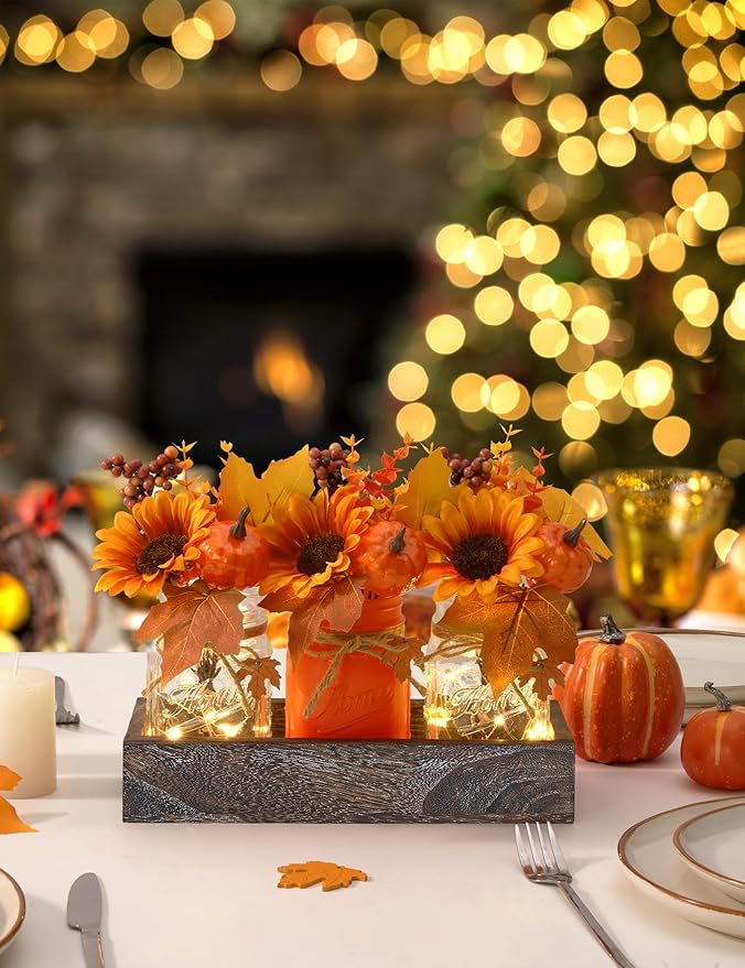 Fall Thanksgiving Table Decor, Centerpieces - Image 7