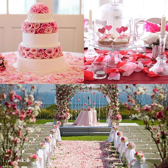 Ouddy Decor 5000 Pcs Rose Petals Artificial Flower - Image 6