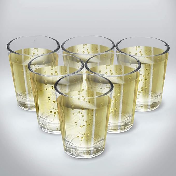 DISCOUNT PROMOS Shot Glasses Set 1.75 oz. Set of 10 Bulk Pack, Wedding Favor - Image 6