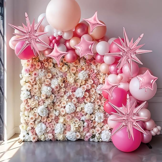 Pink Star Balloon - Image 6
