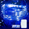 16Ft 50 LED Blue Fairy Lights Mini String Lights Waterproof by chzk