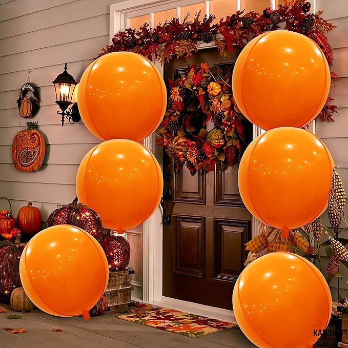 KatchOn, Big 22 Inch Orange Balloons - Image 7