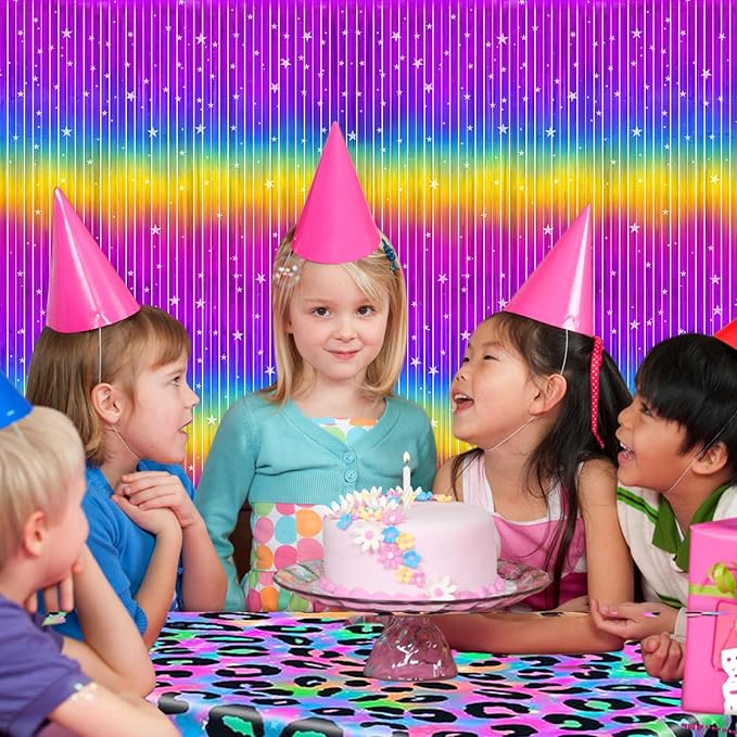 Rainbow Streamers Party Decorations - Image 6