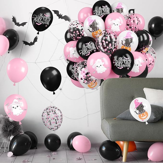 Halloween Balloons, Ghost Printed Balloon - Image 8
