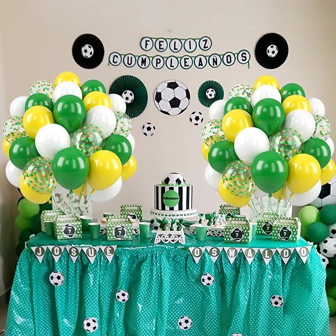 Paready Green and Yellow Balloons - Image 8