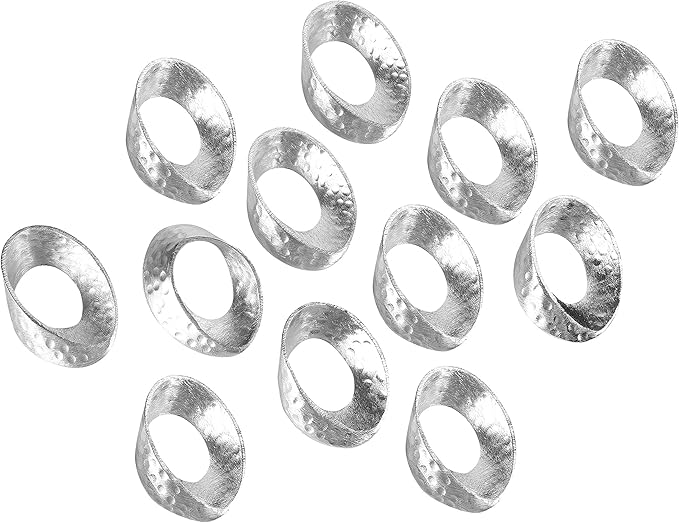 Mobius Metal Napkin Rings - Image 6