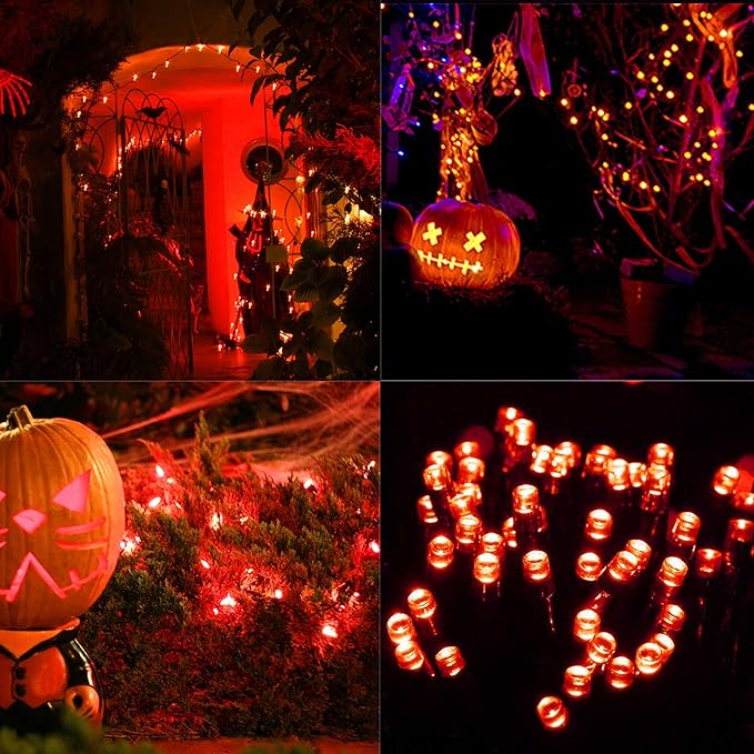 300 LED Halloween Lights, 98.5FT Halloween String Lights - Image 2