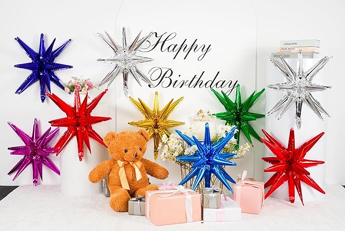 Colorful Star Balloons - Image 3