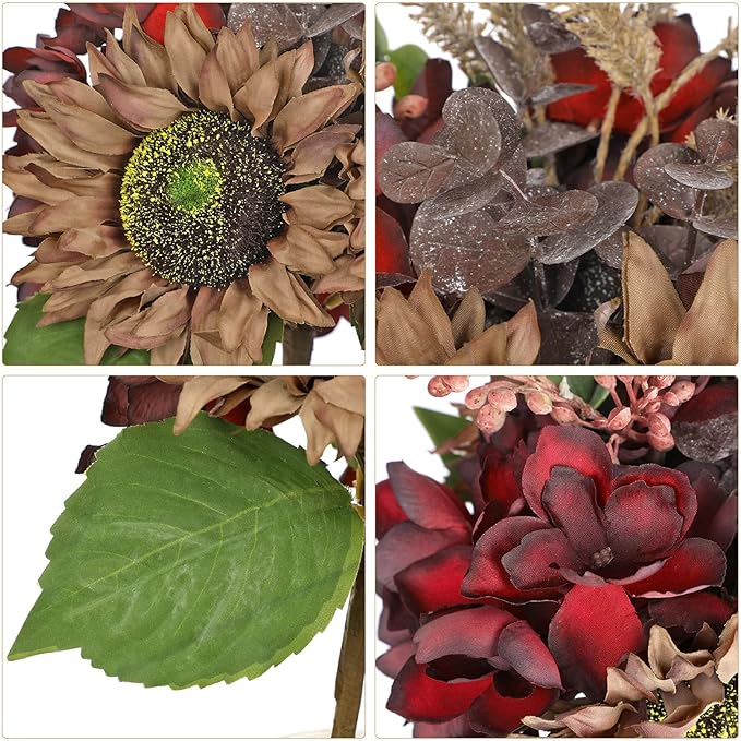 Silk Sunflowers Artificial Flowers - Image 3