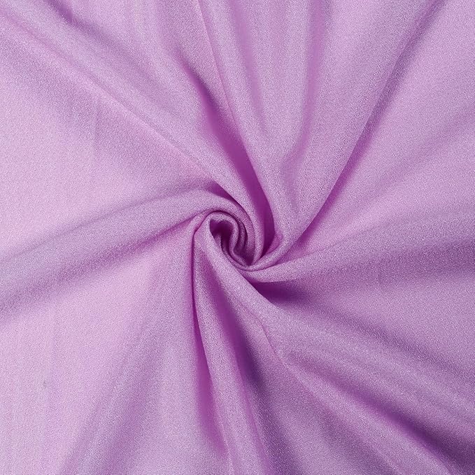 VDS Pack of 2 Panel Wedding Arch Draping Fabric Sheer Chiffon Fabric Drapery - Image 8