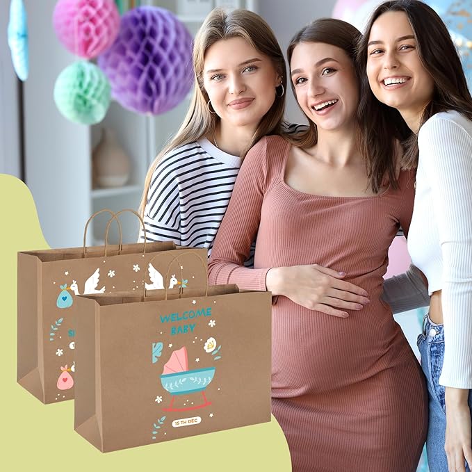 MESHA Large Brown Paper Bags - Image 9