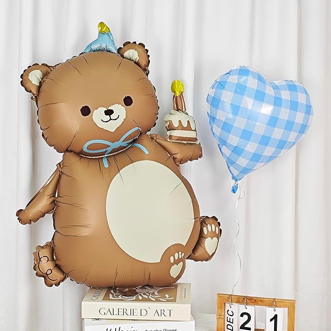 2PCS Matte Bear Animal Balloon - Image 6