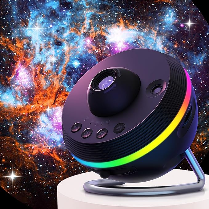 DORESshop Galaxy Projector, 13 Film Discs Star Projector Night Light, Home by DORESshop