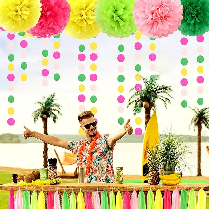 Hawaii Pool Party-Decorations Streamers - Image 5