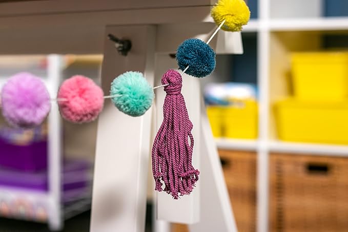 Oh Happy Day Pom-Poms and Tassels Garland - Image 4