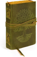 LUXEORIA Tree Of Life Leather Journal by Luxeoria