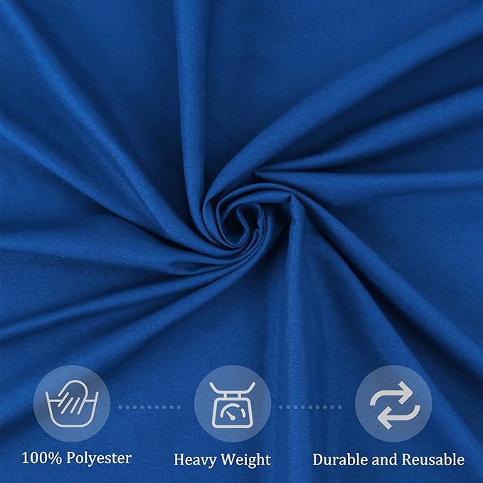 8 Pack Premium Round Tablecloth 108 Inch Round Table Covers Bulk Washable - Image 4
