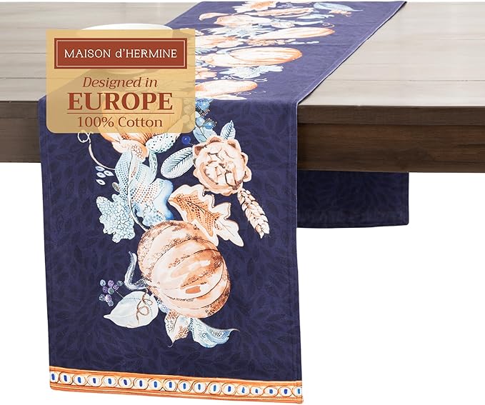 Maison d' Hermine Table Runner 100% Cotton Double Layer Table Runners 108 by MaisondHermine