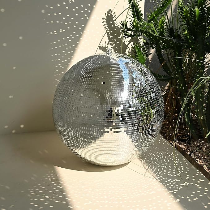 Yescom 20" Large Disco Ball Mirror Big Hanging Glass Decoration by Yescom