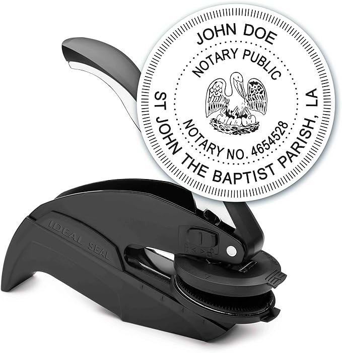 MaxMark Notary Seal Round Embosser by Maxmark