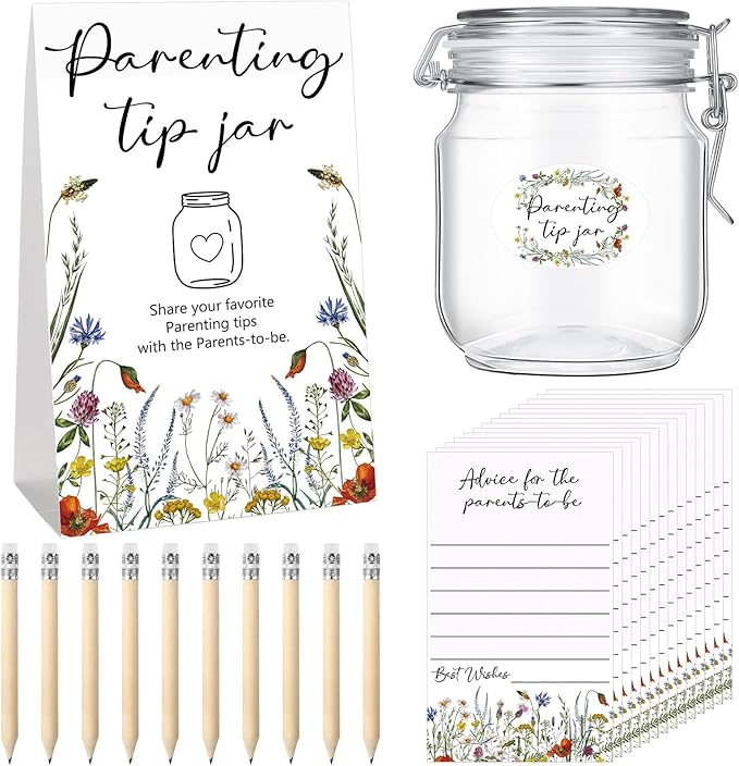 Roowest Baby Shower to Baby Advice Cards by Roowest