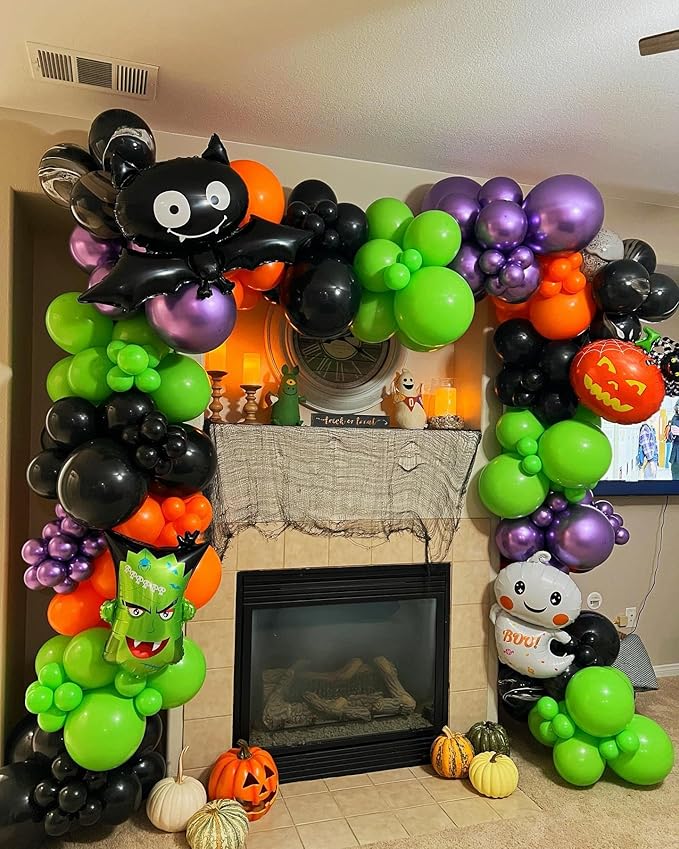 Halloween Balloon Arch Garland Kit, Halloween Decorations - Image 8