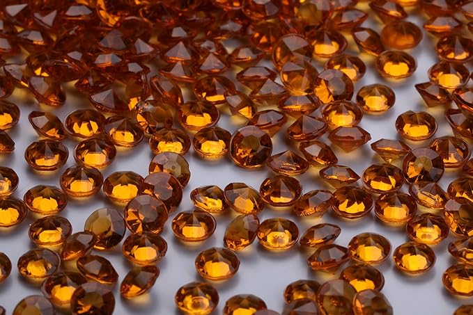 5000 pcs/Pack Wedding Table Scatter Confetti Crystals Acrylic Diamonds 6 mm by Angzhia